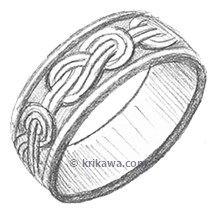 Design Your Own Knot Wedding Ring 
